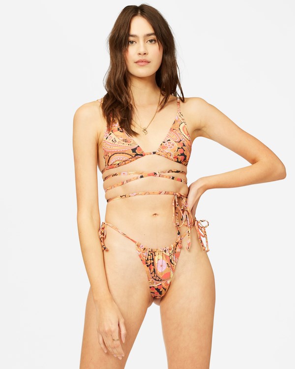 Billabong Lost In Time Altas Triangle Bikini Top Multi | WQKZNM138