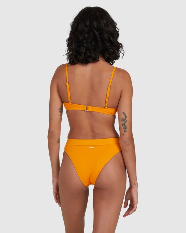 Billabong Love Myself Maui Rider High-Rise Bikini Bottoms Amber | TJLVDE370