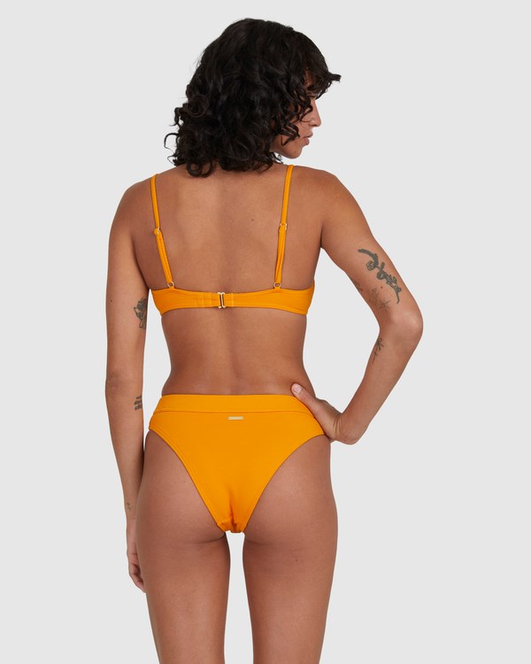 Billabong Love Myself Maui Rider High-Rise Bikini Bottoms Amber | TJLVDE370