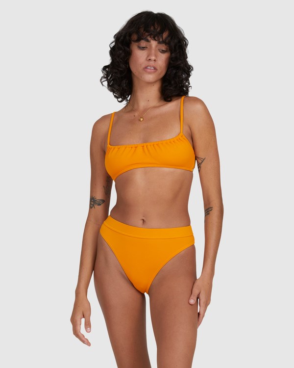 Billabong Love Myself Mila Bralette Bikini Top Amber | FWAIDK976