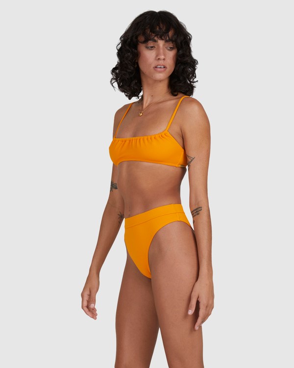 Billabong Love Myself Mila Bralette Bikini Top Amber | FWAIDK976