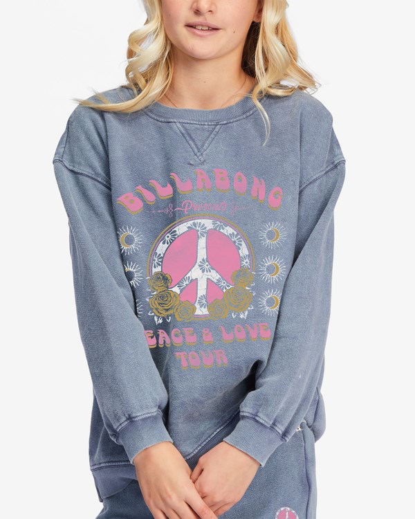 Billabong Making Waves Crewneck Sweatshirt Medium Vintage | PATGDN695