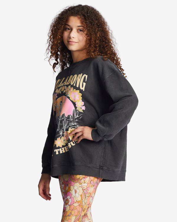 Billabong Making Waves Crewneck Sweatshirt Negras | VZDQLF634