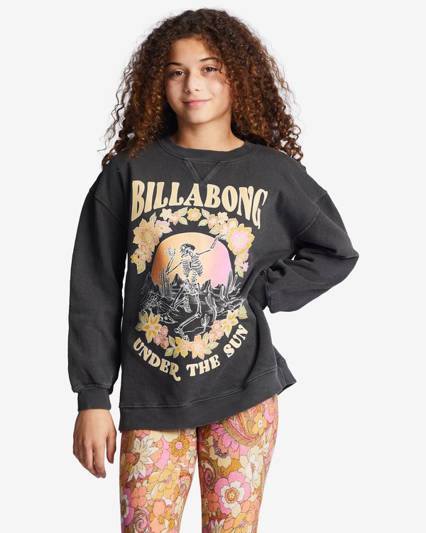 Billabong Making Waves Crewneck Sweatshirt Negras | VZDQLF634