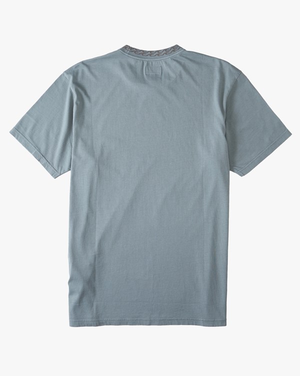 Billabong Mesa Wave Washed Organic Corta Sleeve T-Shirt Azules | TASMVU048