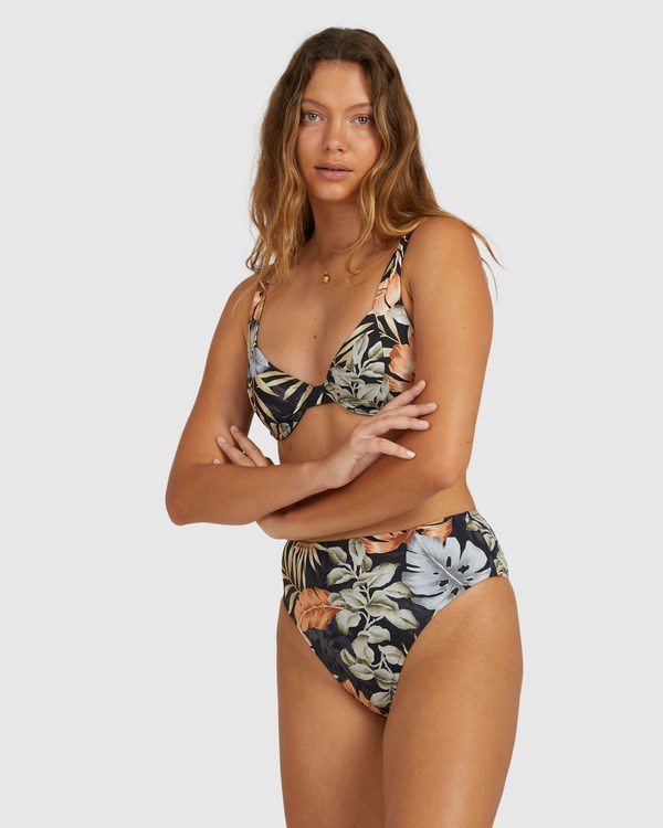 Billabong My Babylon High Maui Rider Bikini Bottoms Negras | KQHCTR534