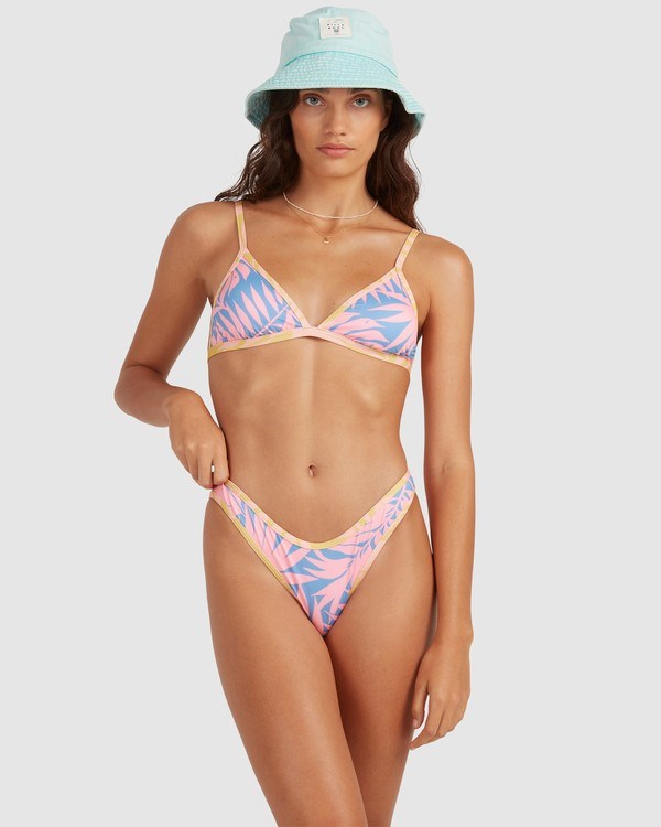 Billabong Mystic Beach Ceci Triangle Bikini Top Multi | VSULYZ543