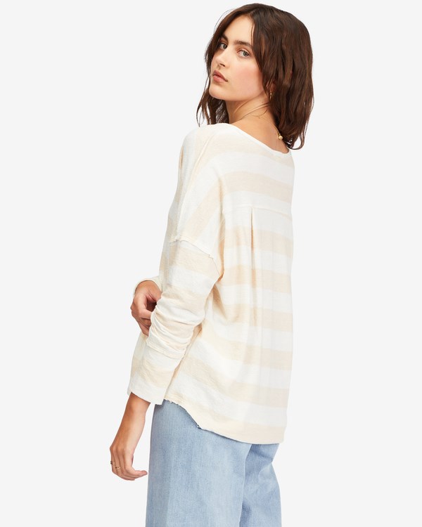 Billabong New Anyday Henley Top Neutral | ZLDSFY714