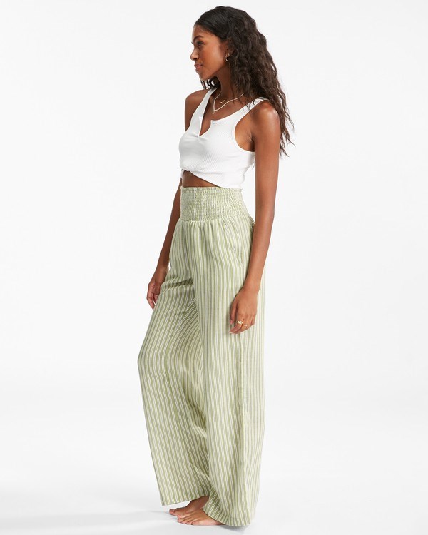 Billabong New Waves 2 Elastic Cintura Pants Avocado | IFTDGL710