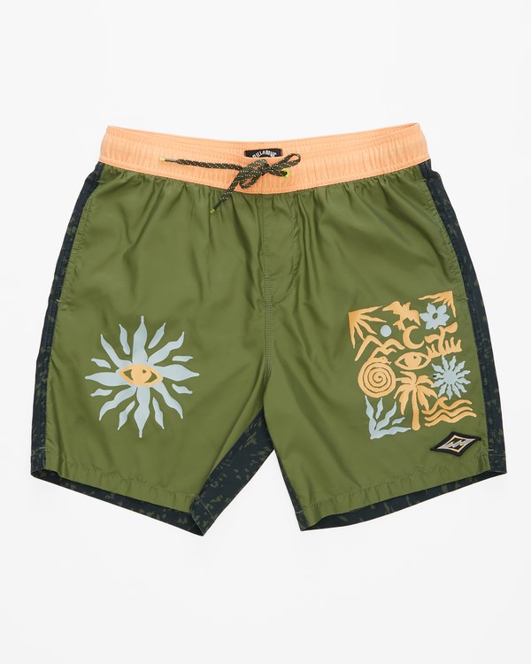 Billabong Offcuts Sun Layback Boardshorts 17\