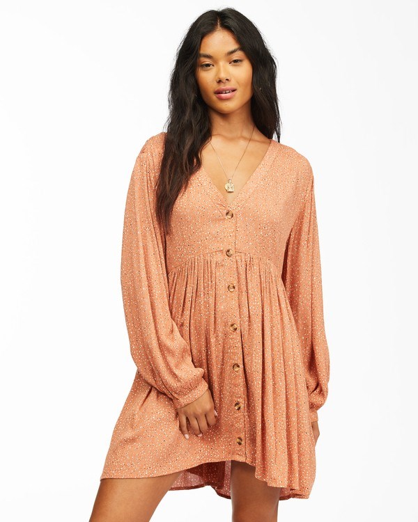 Billabong On The Way Babydoll Vestido Coconut | FRVTLI542