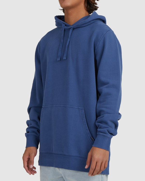 Billabong Overdyed Pop Pullover Hoodie Azules | MKGQLA132