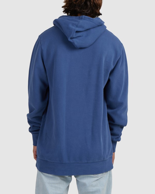 Billabong Overdyed Pop Pullover Hoodie Azules | MKGQLA132