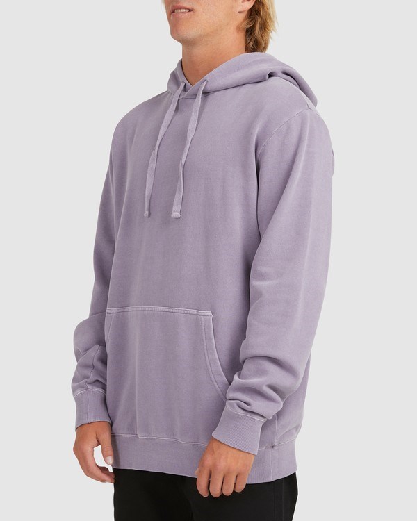 Billabong Overdyed Pop Pullover Hoodie Moradas | KFEQPS794