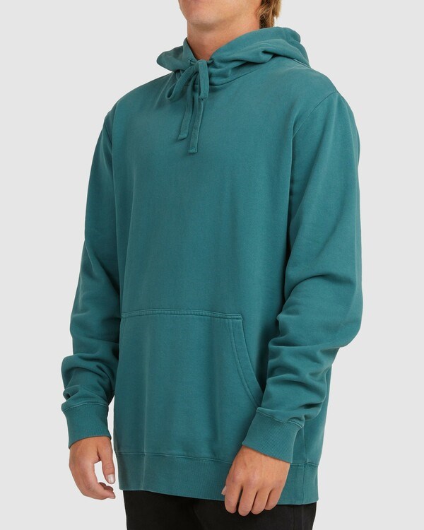 Billabong Overdyed Pop Pullover Hoodie Verde Menta | HQPUZN752