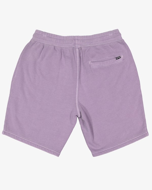 Billabong Overdyed Sweatshorts Moradas | OMSCHF803