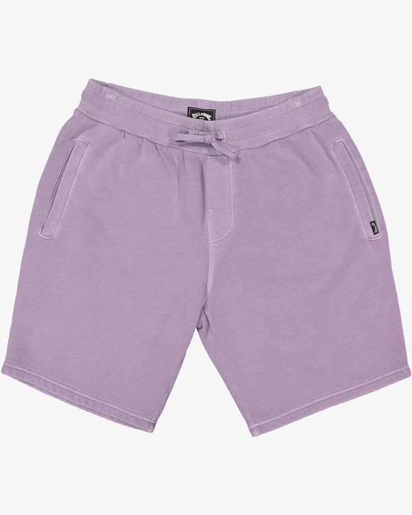 Billabong Overdyed Sweatshorts Moradas | OMSCHF803