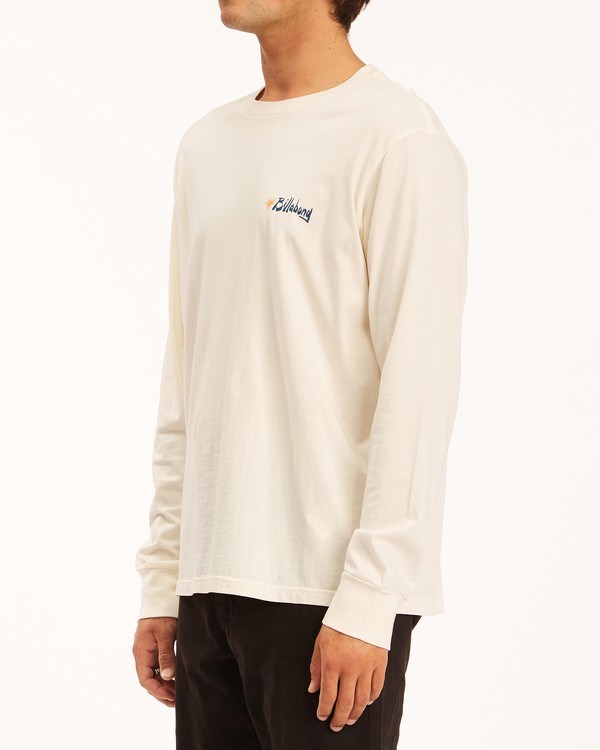 Billabong Peak Wave Washed Long Sleeve T-Shirt Blancas | CKQJBA968