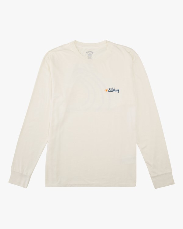 Billabong Peak Wave Washed Long Sleeve T-Shirt Blancas | CKQJBA968