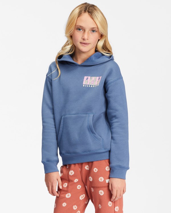 Billabong Pineapple Party Estampadas Hoodie Indigo | ZFKTBU480