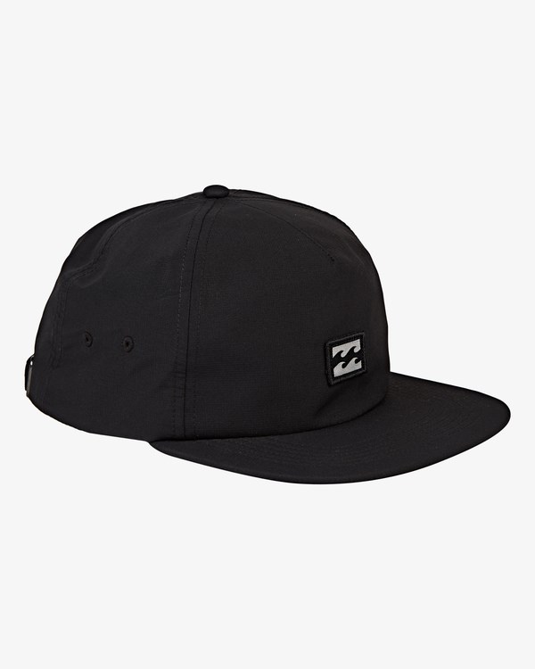 Billabong Plataforma 5-Panel Strapback Hat Negras | VKLSZY238