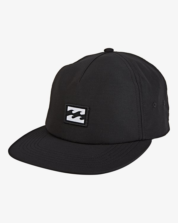 Billabong Plataforma 5-Panel Strapback Hat Negras | VKLSZY238