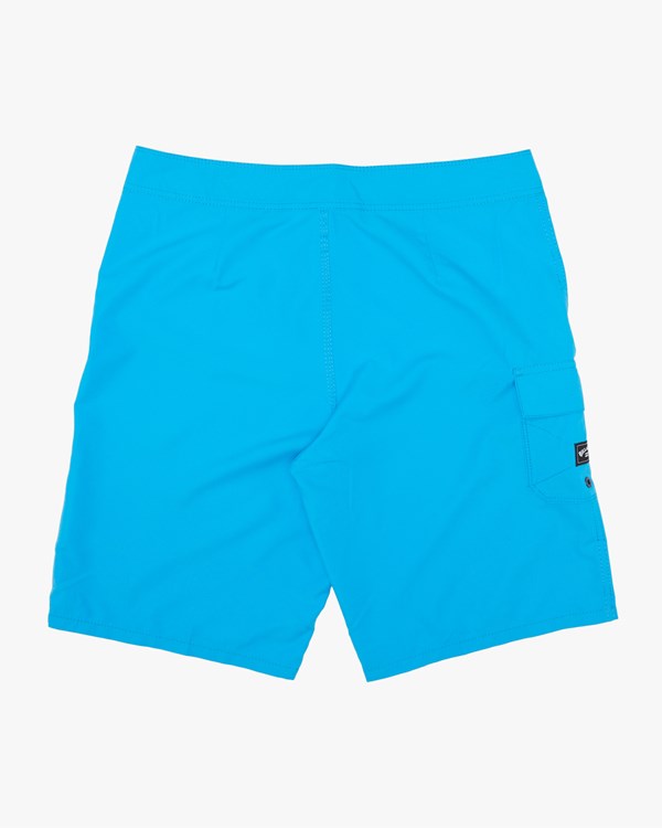 Billabong Platinum Solid Layback Boardshorts Azul Real | QPKTES319