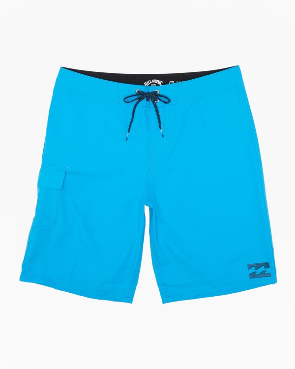 Billabong Platinum Solid Layback Boardshorts Azul Real | QPKTES319