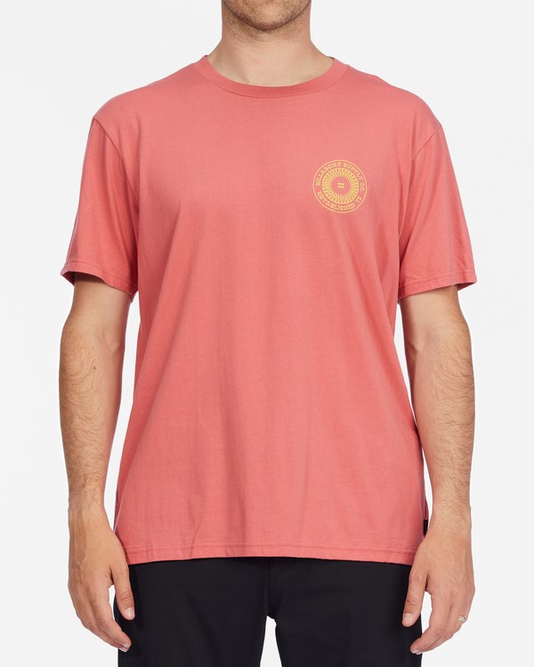 Billabong Praise Corta Sleeve T-Shirt Rosas | LQIYVS237