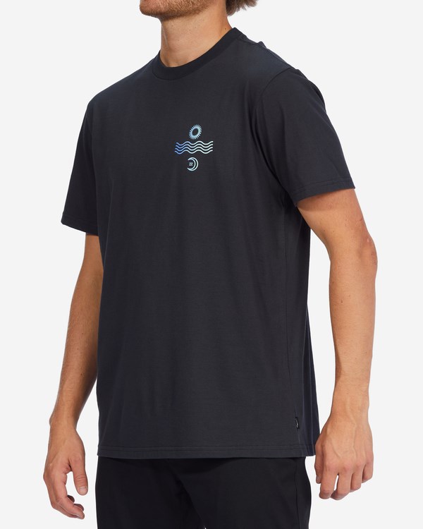 Billabong Radiation Corta Sleeve T-Shirt Negras | XJUKIZ234