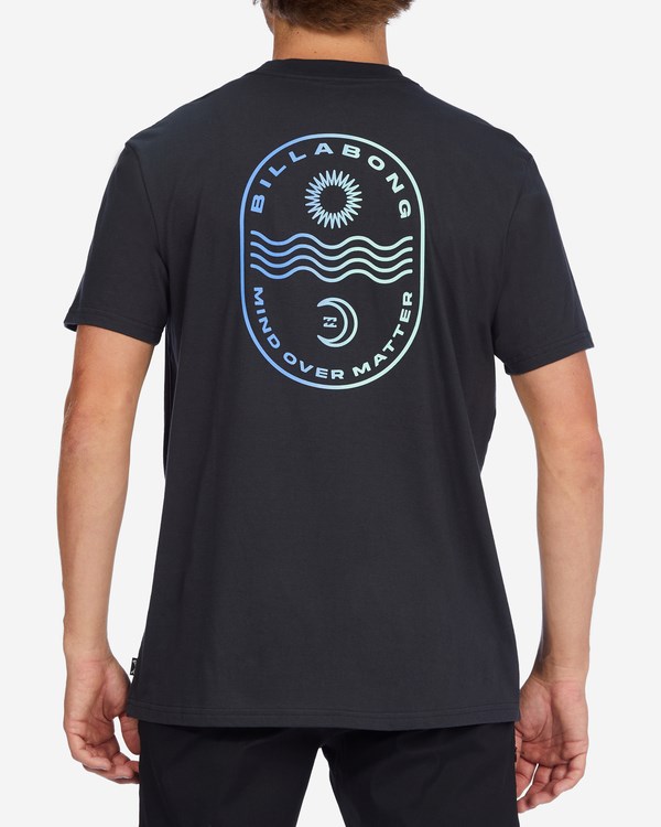 Billabong Radiation Corta Sleeve T-Shirt Negras | XJUKIZ234