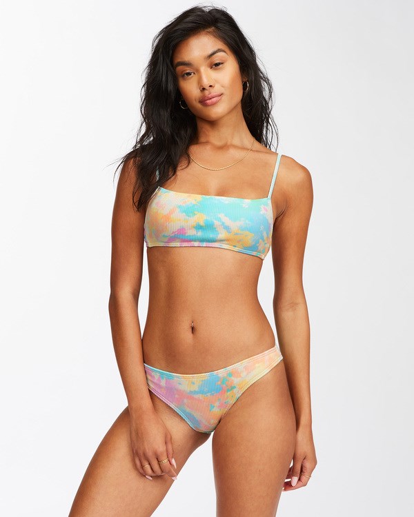 Billabong Rainbow Tide Square Bralette Bikini Top Multi | JZWQTS087