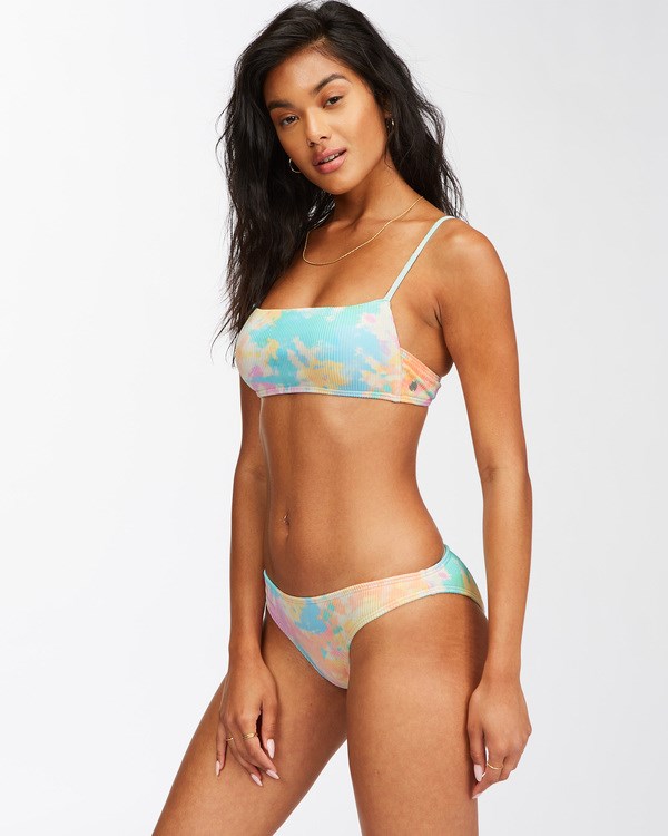 Billabong Rainbow Tide Square Bralette Bikini Top Multi | JZWQTS087