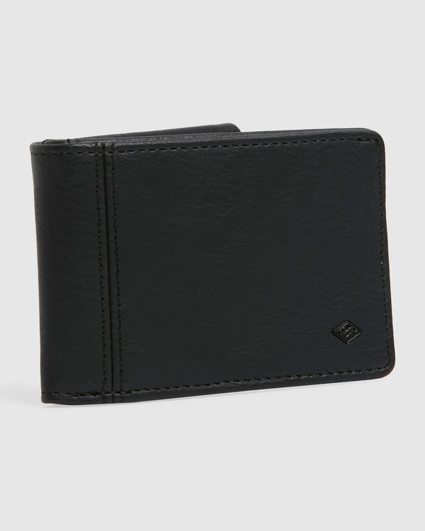 Billabong Revival Slim Line Bi-Fold Wallet Negras | VMDHBT459