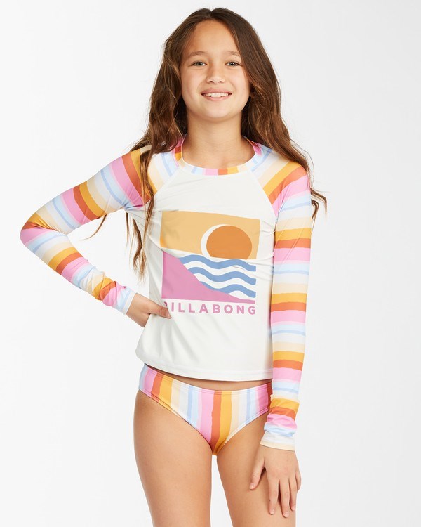 Billabong Rising Sun Long Sleeve Rashguard Multi | VCUHEY837