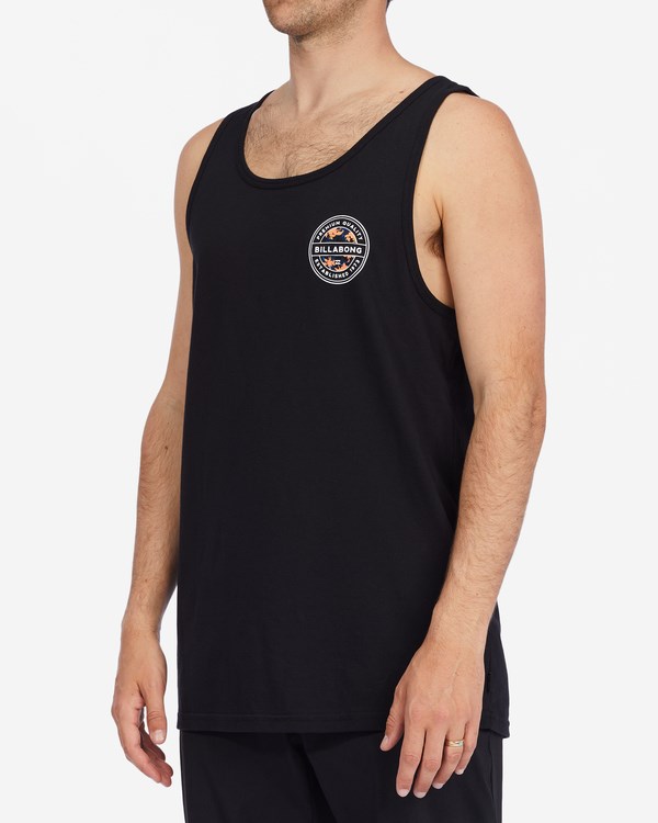 Billabong Rotor Fill Tank Top Negras | UABDSR637