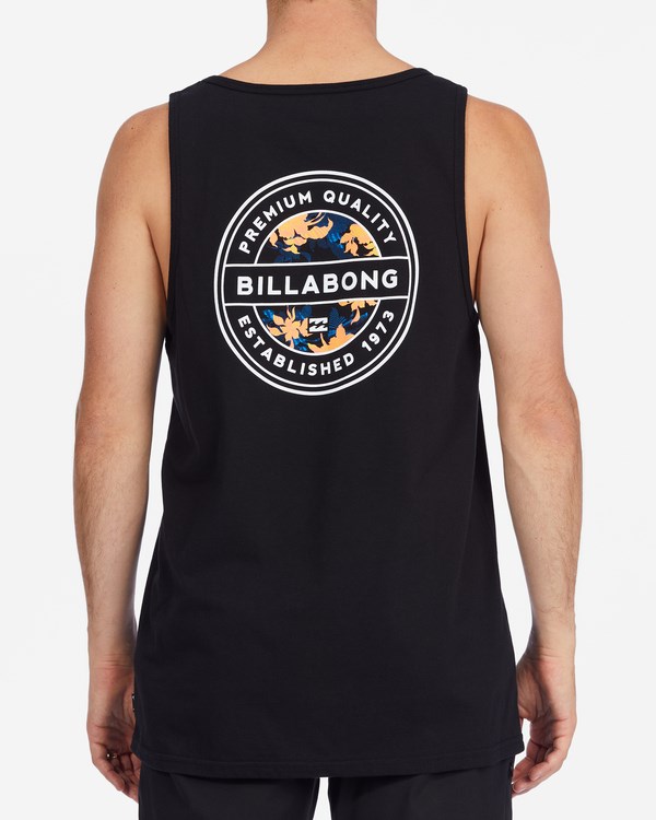 Billabong Rotor Fill Tank Top Negras | UABDSR637