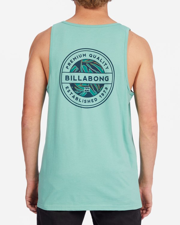 Billabong Rotor Fill Tank Top Verde | TWHVMS789