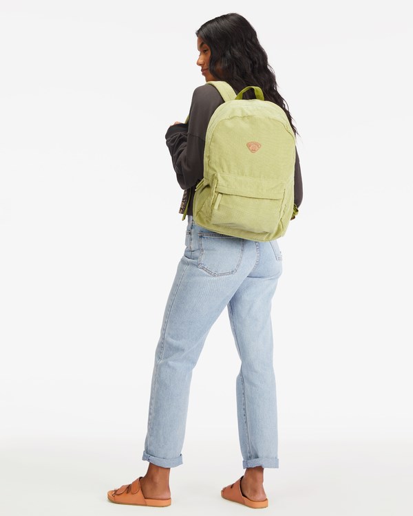 Billabong Schools Out Corduroy Backpack Agave | PAWEJU360