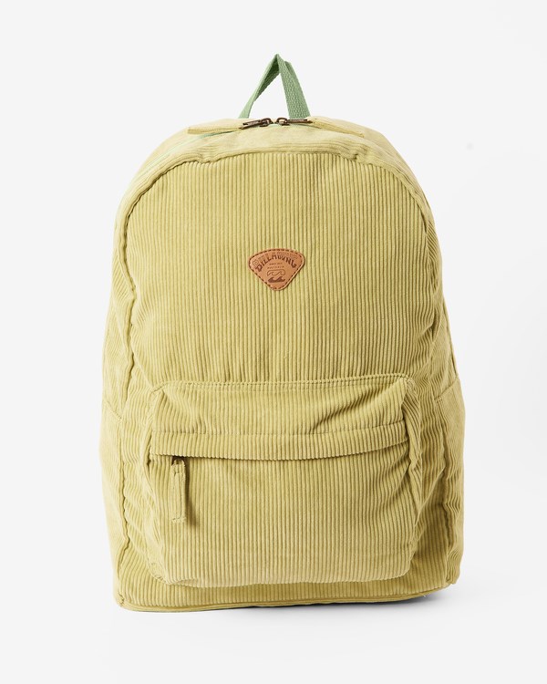 Billabong Schools Out Corduroy Backpack Agave | PAWEJU360