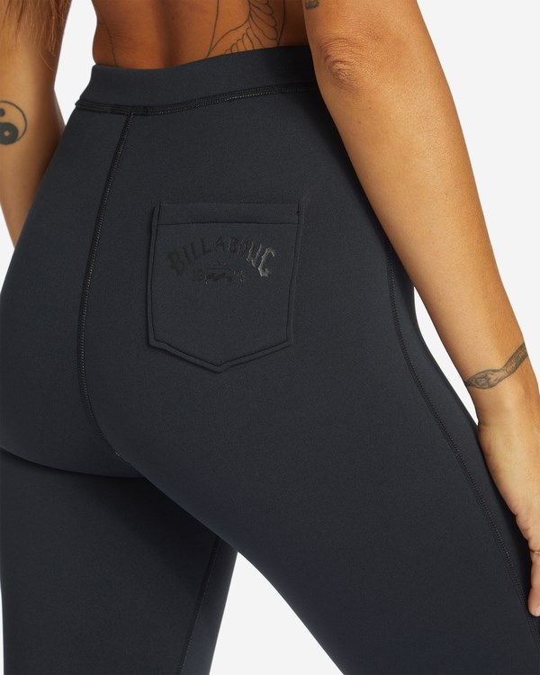 Billabong Sea Legging Surf Leggings Negras | HBSWAI981