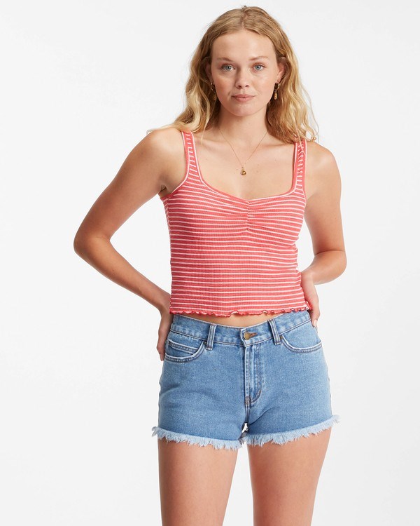 Billabong Searching For Sun Knit Tank Top Fuego | ITYDMW237