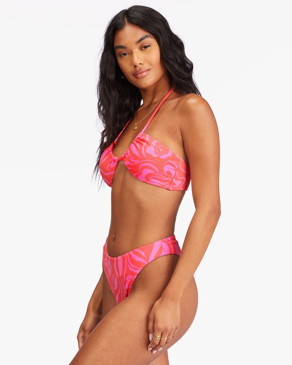 Billabong She's A Trip Havana Bikini Bottoms Coral | RXGKAT953