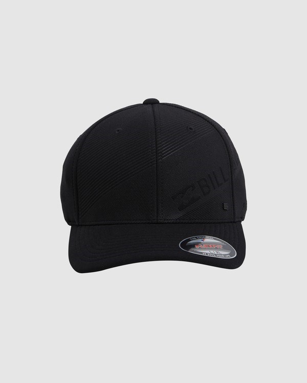 Billabong Slice Flexfit Hat Negras | EWTGVC896