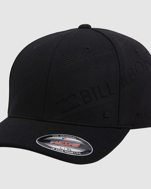 Billabong Slice Flexfit Hat Negras | EWTGVC896