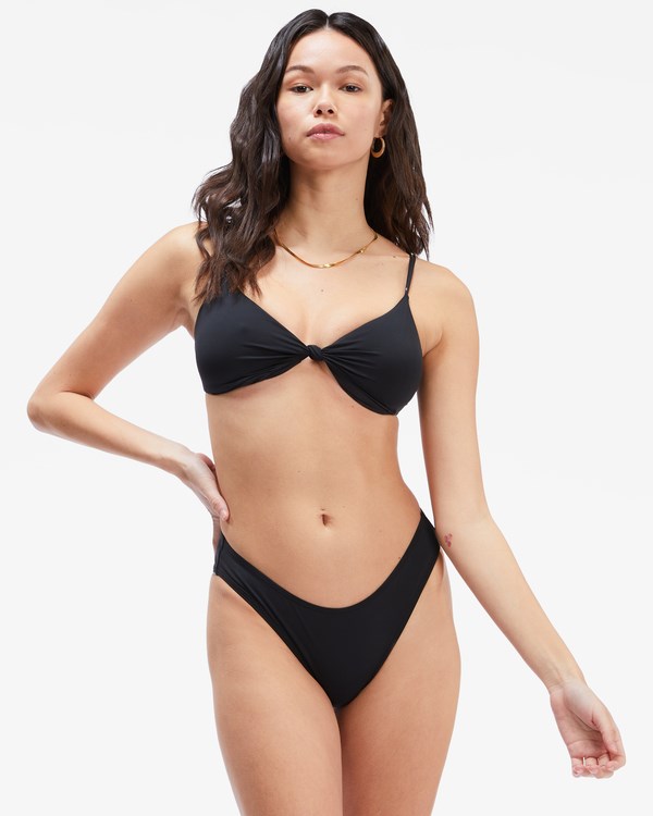 Billabong Sol Searcher Bondi Bikini Bottoms Negras | XCYZAU465