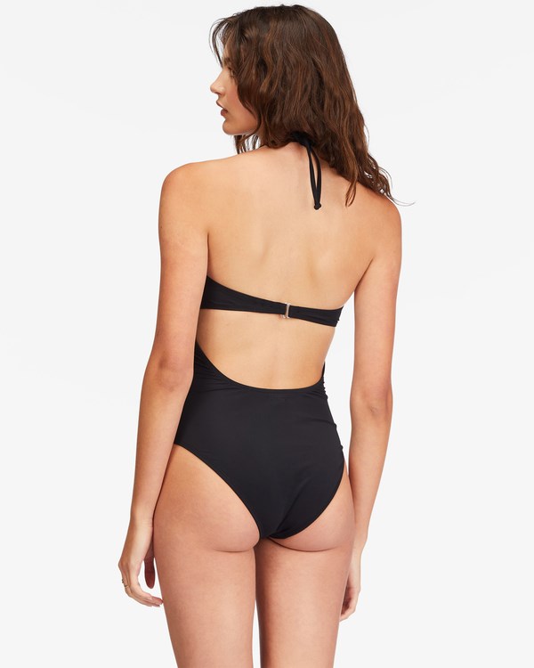 Billabong Sol Searcher Cut-Out One-Piece Swimsuit Negras | UYNKWC470