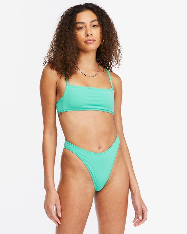 Billabong Sol Searcher Havana Skimpy Bikini Bottoms Verde | AGEOYR056