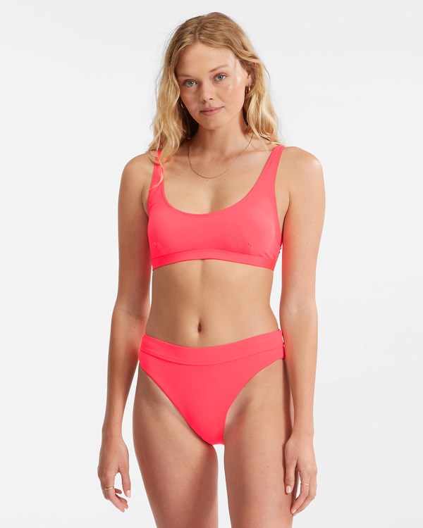 Billabong Sol Searcher Maui Rider Bikini Bottoms Coral | BTYWOJ176