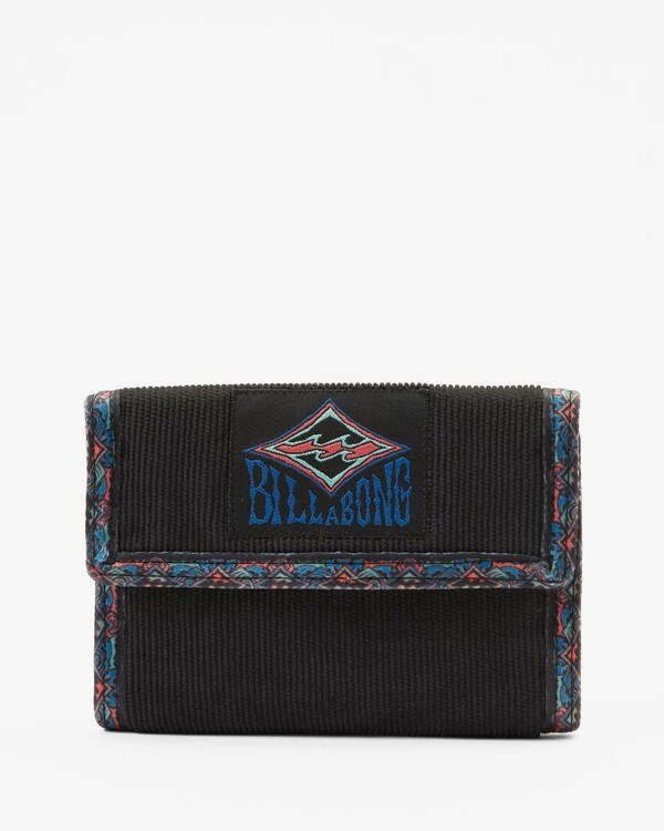 Billabong Sons Of Fun Tri-Fold Wallet Negras | KPXJNR820